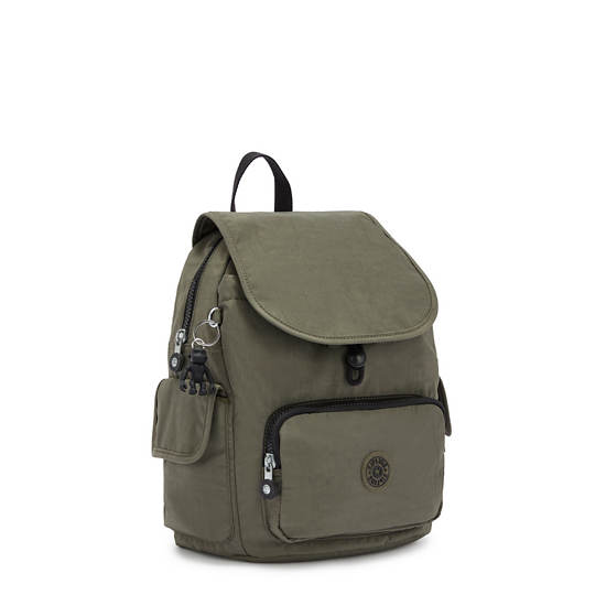 Kipling City Pack Small Hátizsák Zöld | HU 1508BE